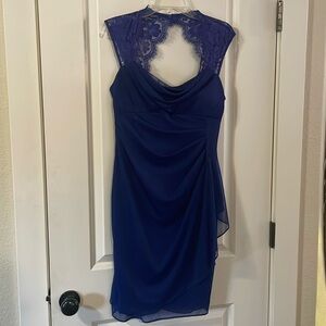 Dressbarn Collection Royal Blue Cocktail Dress Size 8